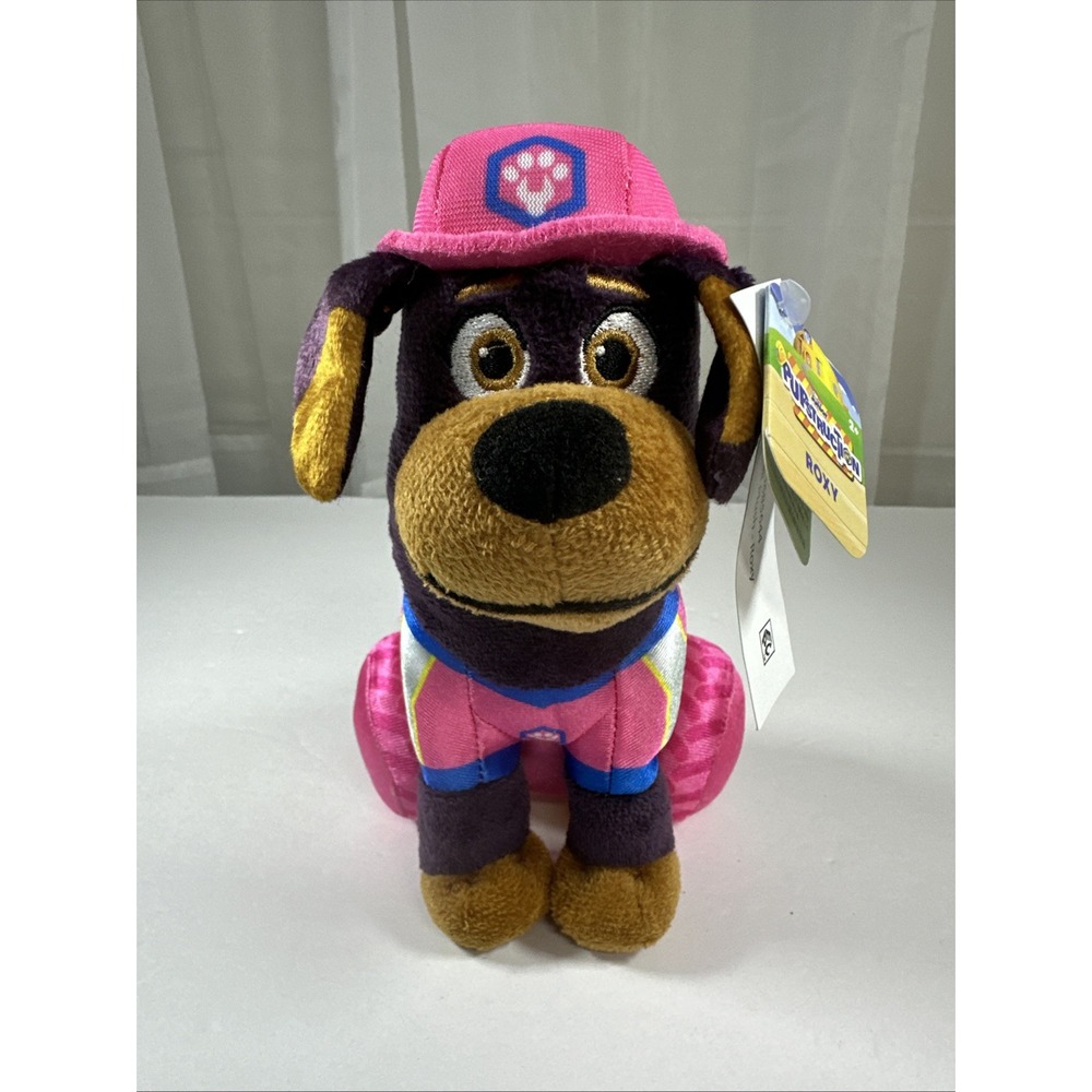 Disney Junior Pupstruction Roxy‎ 8" Stuffed Plush Rottweiler Dog New
